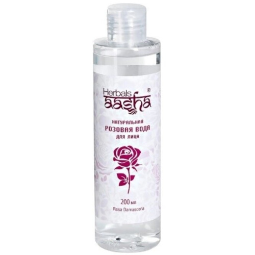 Розовая вода натуральная 200 мл., Aasha Herbals